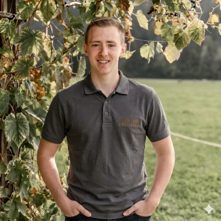 Maximilian Hafenscherer, Tischler der Tischlerei Kreutner